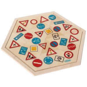 Spiel, Legespiel Verkehrszeichen