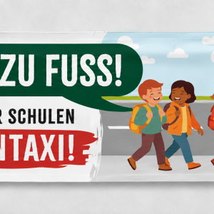 Banner "Elterntaxi"